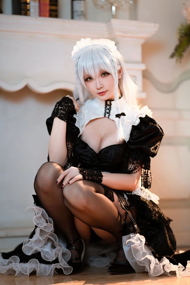 星之迟迟《《R-Maid》 赫敏》主题写真：30张全套美图
