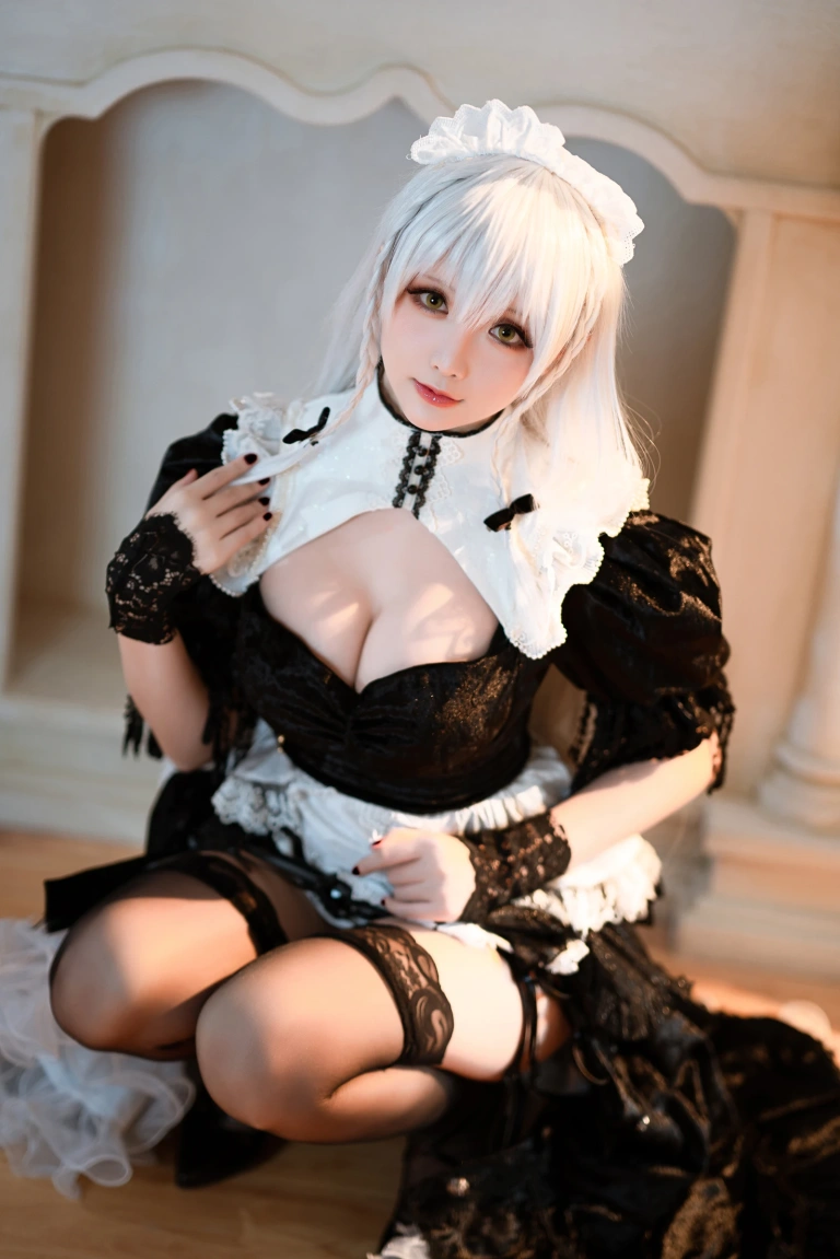 星之迟迟《《R-Maid》 赫敏》主题写真：30张全套美图