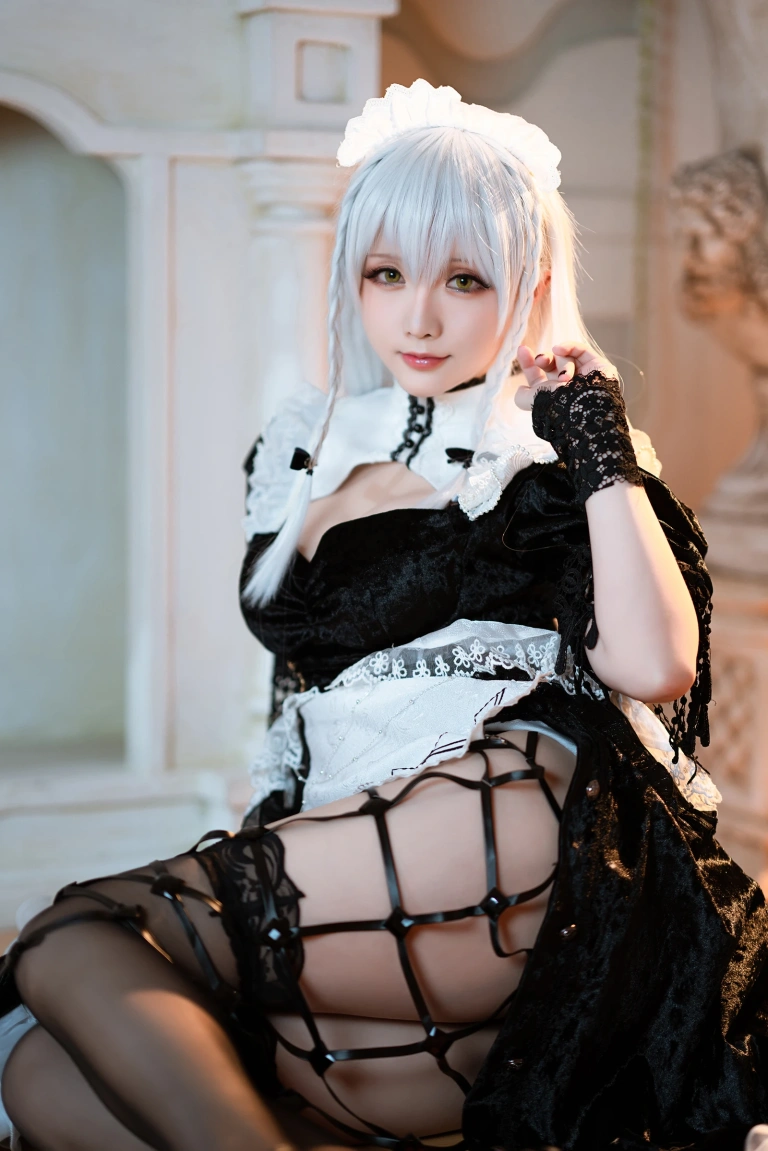 星之迟迟《《R-Maid》 赫敏》主题写真：30张全套美图