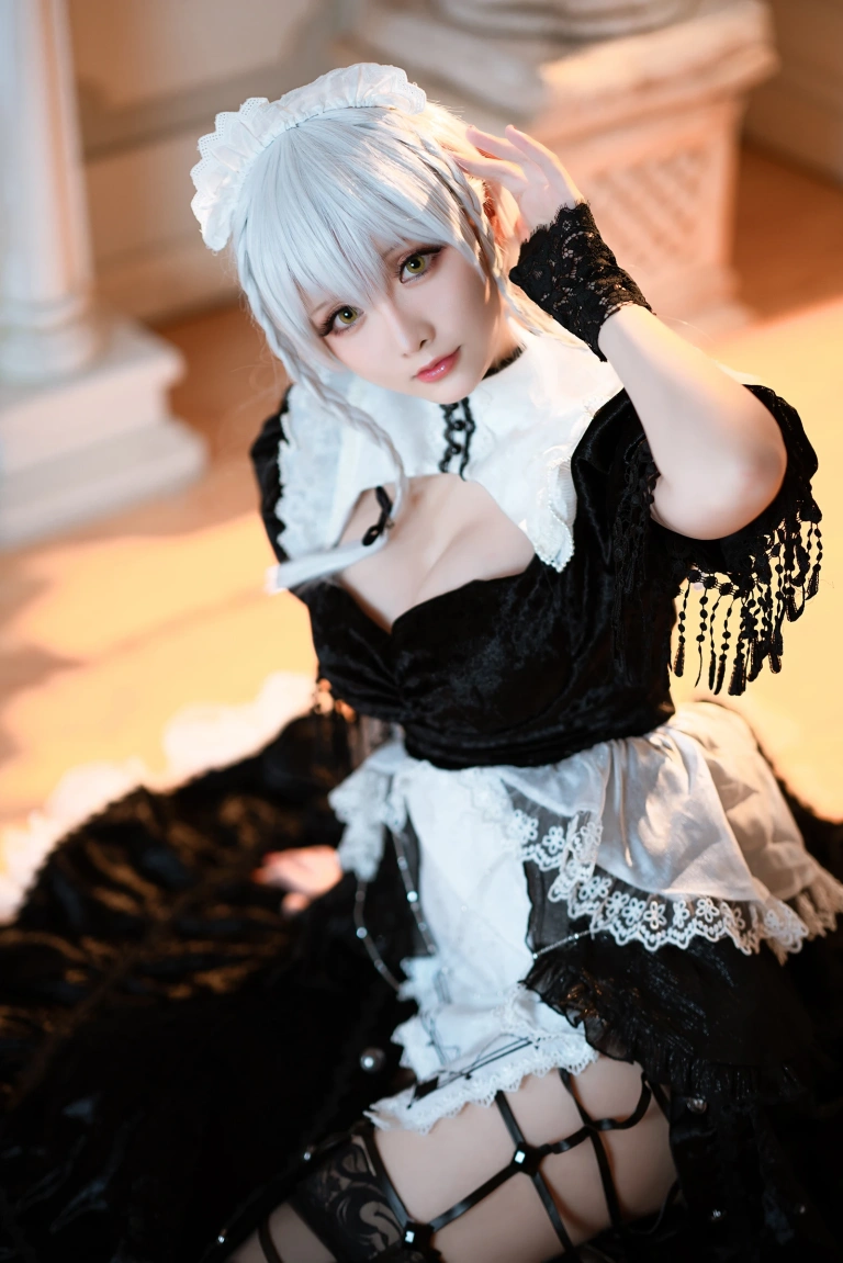 星之迟迟《《R-Maid》 赫敏》主题写真：30张全套美图