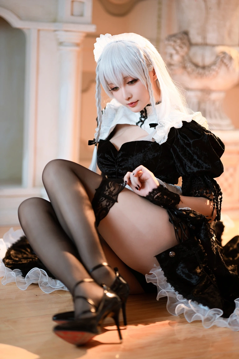星之迟迟《《R-Maid》 赫敏》主题写真：30张全套美图
