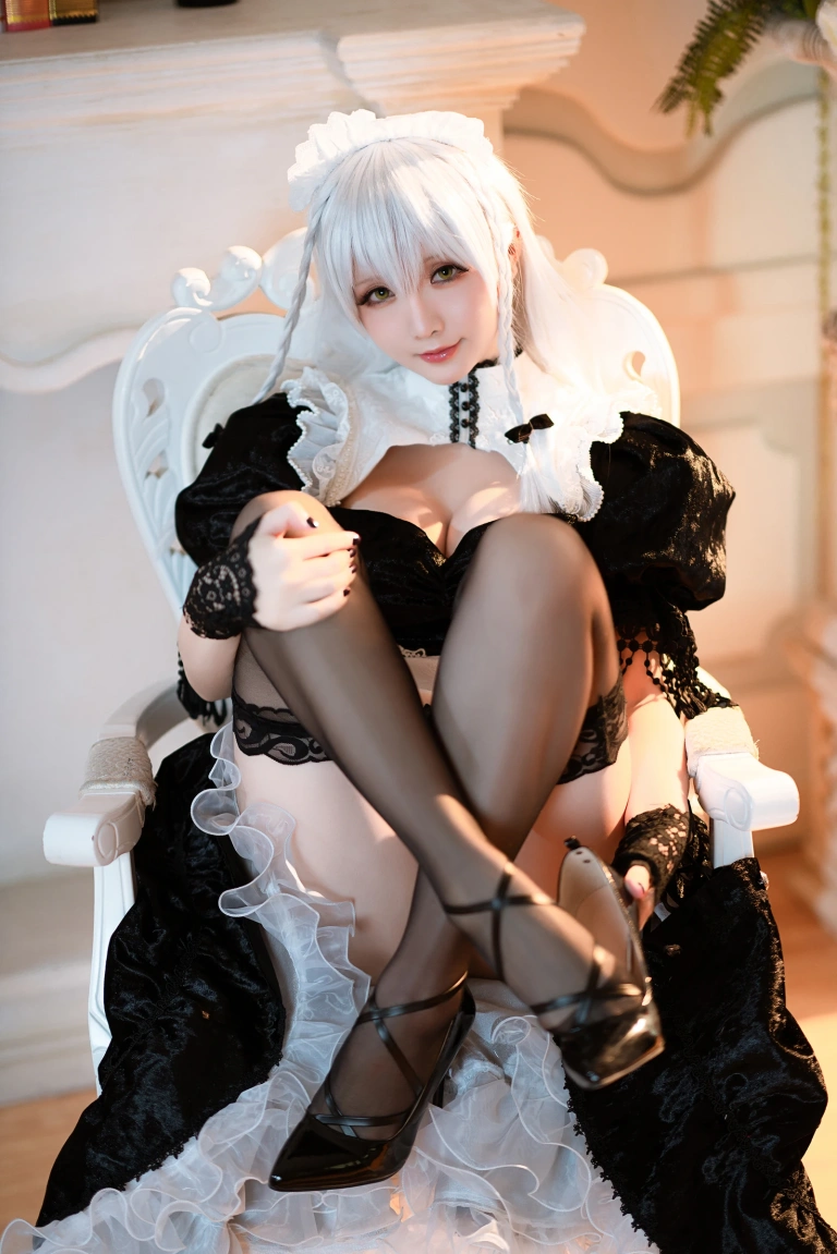 星之迟迟《《R-Maid》 赫敏》主题写真：30张全套美图