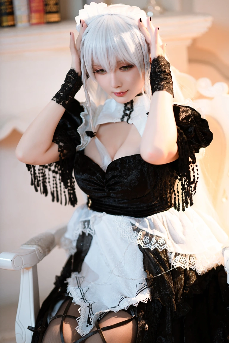 星之迟迟《《R-Maid》 赫敏》主题写真：30张全套美图