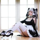 星之迟迟《《R-Maid》 可畏》主题写真：35张全套美图