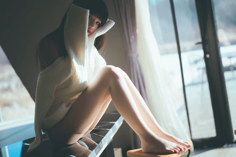 桜桃喵《暖暖01》主题写真：36张全套美图