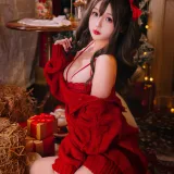 日奈娇(椎名莜)《2023.12月月刊 圣诞毛衣A+B》主题写真：98张全套美图