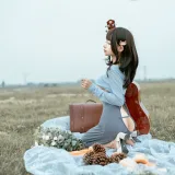 蠢沫沫《吉他妹妹》主题写真：50张全套美图