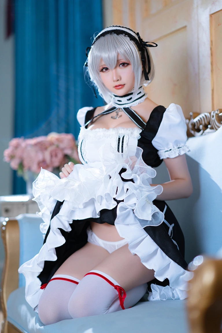 星之迟迟《《R-Maid》 天狼星》主题写真：20张全套美图