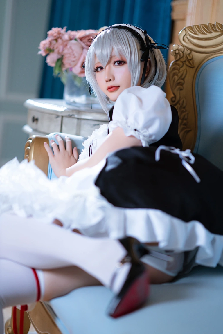 星之迟迟《《R-Maid》 天狼星》主题写真：20张全套美图