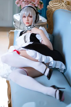 星之迟迟《《R-Maid》 天狼星》主题写真：20张全套美图