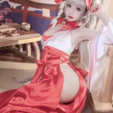 日奈娇(椎名莜)《碧蓝航线 可畏巫女》主题写真：41张全套美图