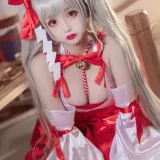 日奈娇(椎名莜)《碧蓝航线 可畏巫女》主题写真：41张全套美图