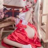 日奈娇(椎名莜)《碧蓝航线 可畏巫女》主题写真：41张全套美图