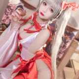 日奈娇(椎名莜)《碧蓝航线 可畏巫女》主题写真：41张全套美图