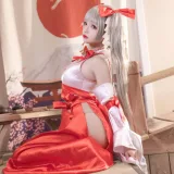 日奈娇(椎名莜)《碧蓝航线 可畏巫女》主题写真：41张全套美图