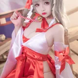 日奈娇(椎名莜)《碧蓝航线 可畏巫女》主题写真：41张全套美图