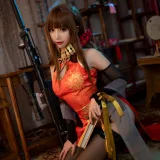 面饼仙儿《DSR50 红牡丹》主题写真：34张全套美图