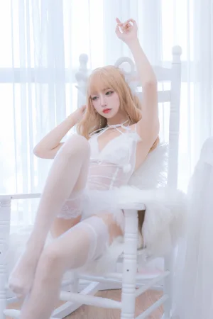 过期米线线喵《小羊咩 生日限定》主题写真：69张全套美图
