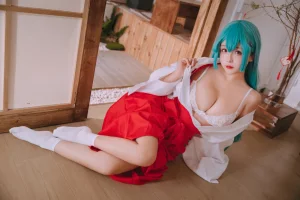 日奈娇(椎名莜)《玛吉雅碧蓝》主题写真：35张全套美图
