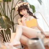 蠢沫沫《《尖耳国度》花精灵》主题写真：40张全套美图