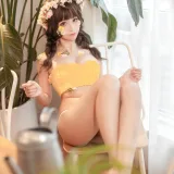 蠢沫沫《《尖耳国度》花精灵》主题写真：40张全套美图