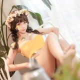 蠢沫沫《《尖耳国度》花精灵》主题写真：40张全套美图