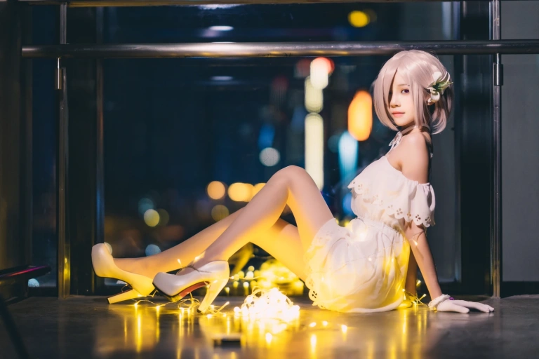 桜桃喵《玛修》主题写真：15张全套美图