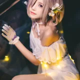 桜桃喵《玛修》主题写真：15张全套美图
