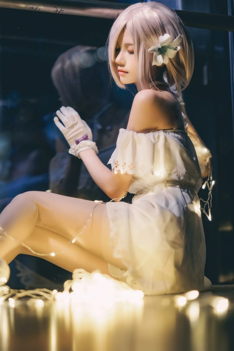 桜桃喵《玛修》主题写真：15张全套美图