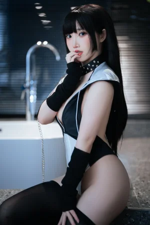 面饼仙儿《大虎鲸》主题写真：21张全套美图