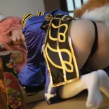 星之迟迟《《御主人様》 玉藻前忠犬蓄势待发》主题写真：25张全套美图