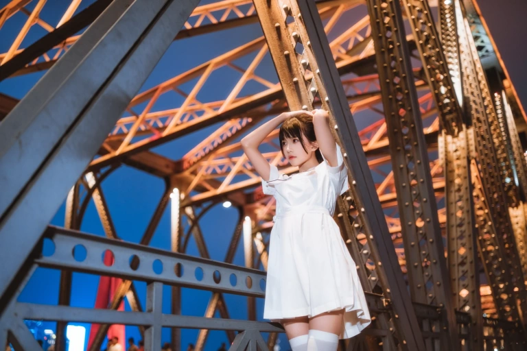 桜桃喵《离光》主题写真：12张全套美图