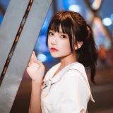 桜桃喵《离光》主题写真：12张全套美图