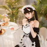 面饼仙儿《能代女仆》主题写真：31张全套美图