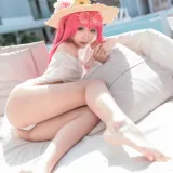 蠢沫沫《《童の假日》 絮库夫》主题写真：40张全套美图