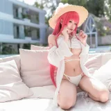 蠢沫沫《《童の假日》 絮库夫》主题写真：40张全套美图