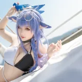 蠢沫沫《《童の假日》 士佐》主题写真：40张全套美图