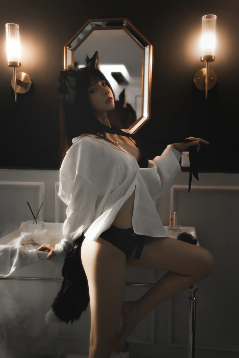 桜桃喵《狼来了02》主题写真：43张全套美图
