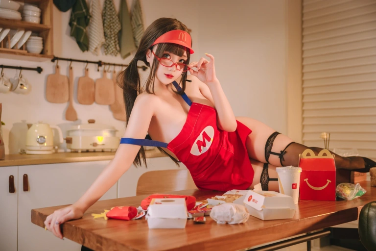 日奈娇(椎名莜)《麦乐送》主题写真：143张全套美图，含4个视频