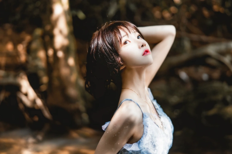 桜桃喵《沉溺》主题写真：19张全套美图
