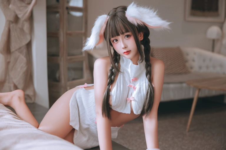 日奈娇(椎名莜)《垂耳兔》主题写真：105张全套美图，含3个视频