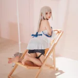面饼仙儿《斯卡蒂泳装》主题写真：18张全套美图