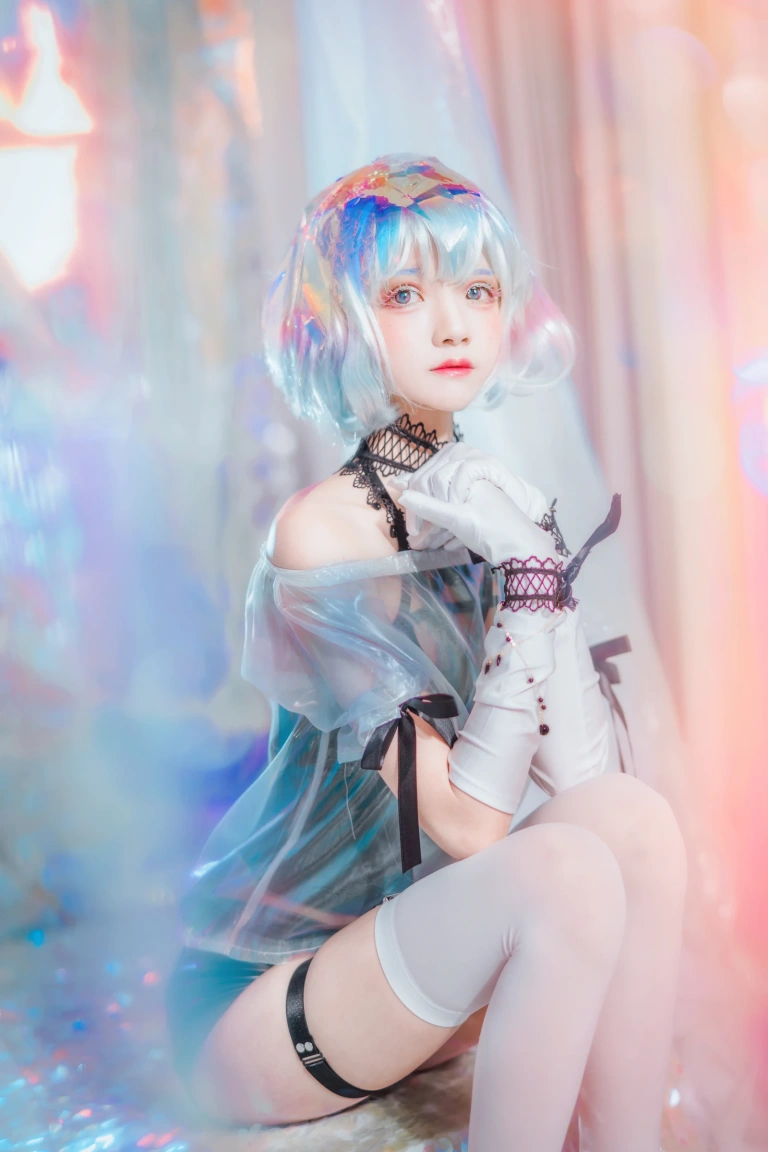 桜桃喵《钻石》主题写真：19张全套美图