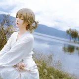 星之迟迟《《花鸟风月》 实体本赠送壁纸包》主题写真：26张全套美图