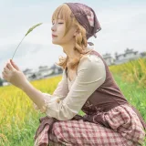 星之迟迟《《花鸟风月》 实体本赠送壁纸包》主题写真：26张全套美图