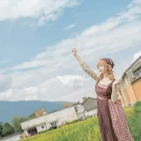 星之迟迟《《花鸟风月》 实体本赠送壁纸包》主题写真：26张全套美图