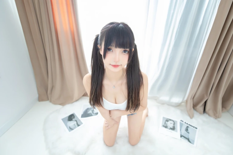 神楽坂真冬《第四季 序号46：《牛仔兔兔》》主题写真：75张全套美图