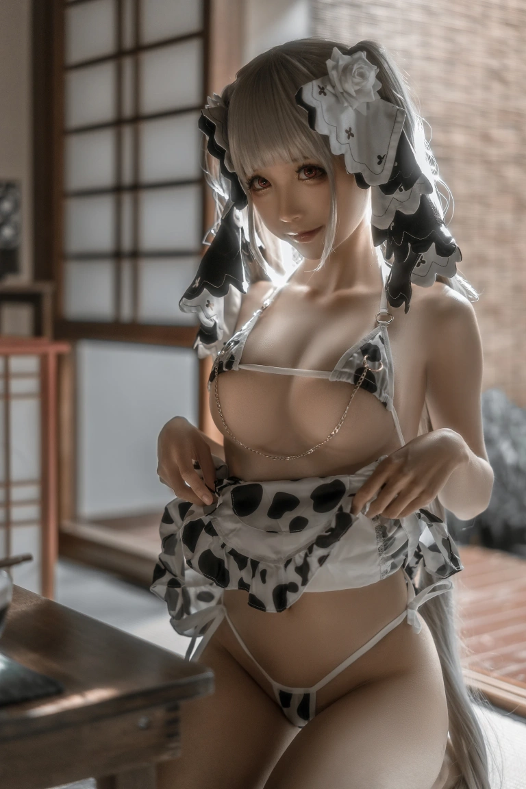 蠢沫沫《可畏 绅士版》主题写真：50张全套美图