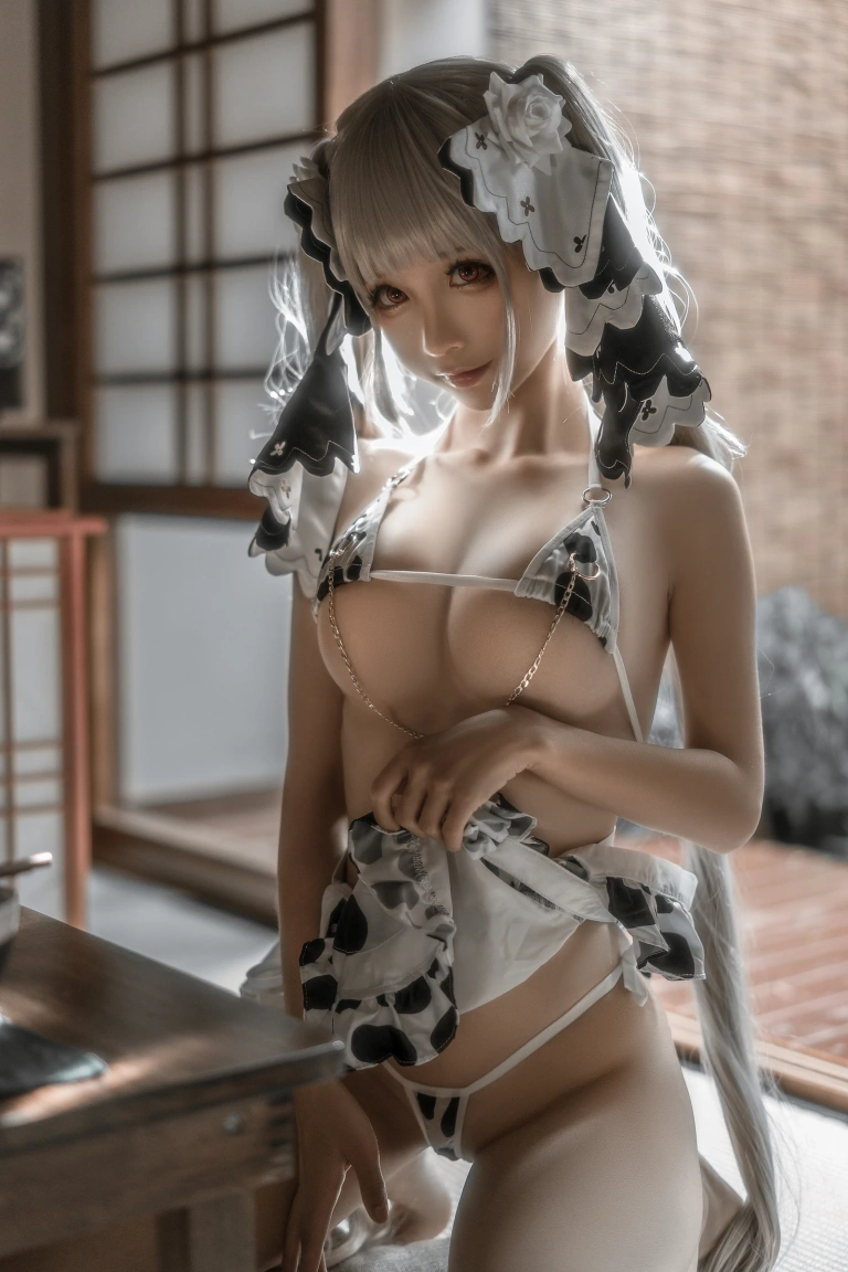 蠢沫沫《可畏 绅士版》主题写真：50张全套美图