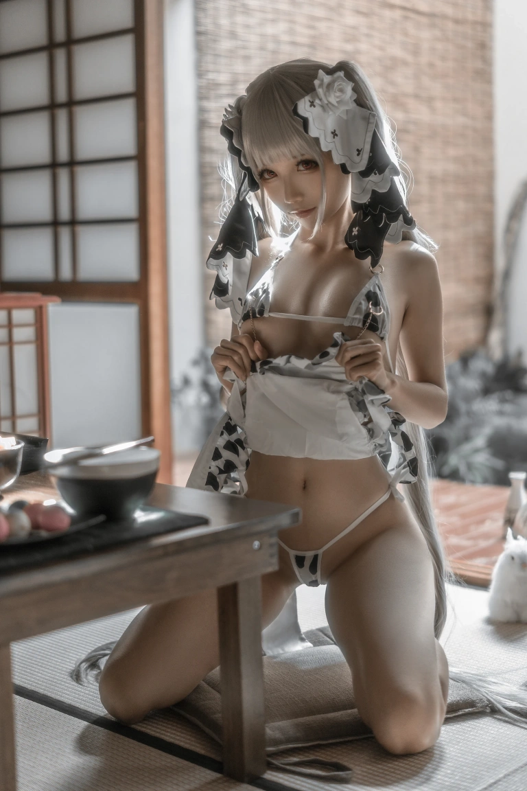 蠢沫沫《可畏 绅士版》主题写真：50张全套美图